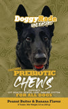 DoggyRade Unleashed Prebiotic Chew - Peanut Butter and Banana