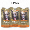 [3 PACK] DoggyRade Unleashed Prebiotic Chews/Chicken Flavor/Gut Health/Dental Care/3 x 3.5 ounce Pouches