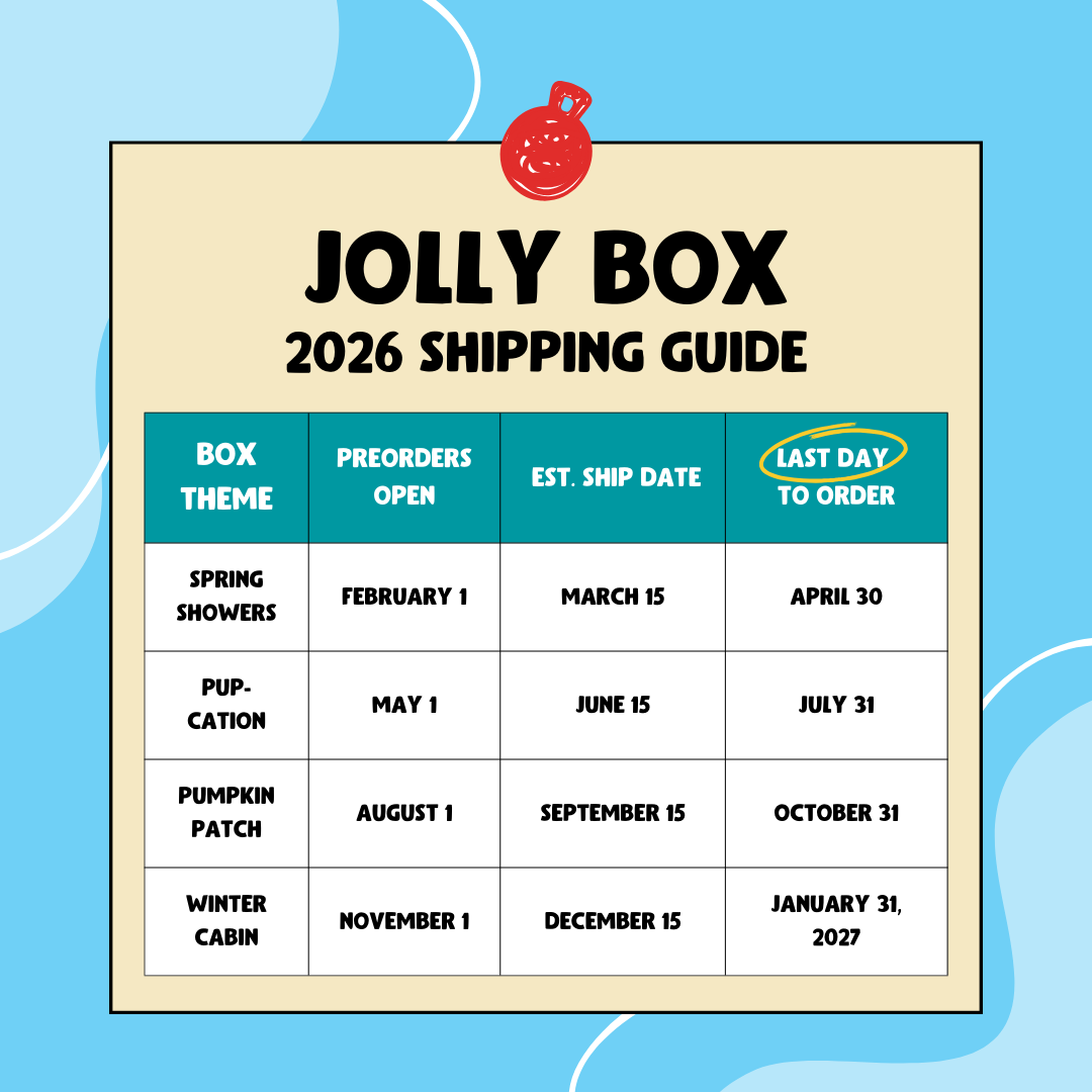 Jolly Box | Subscription Box - Small Dog - Jolly Pets Jolly Box | Subscription Box - Small Dog - Jolly Pets
