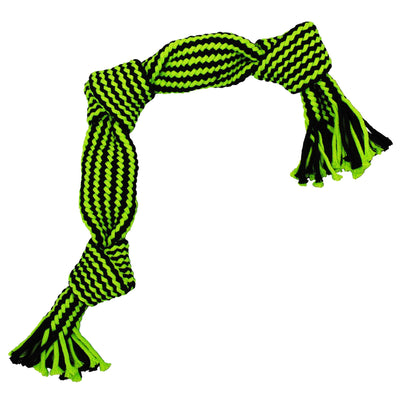 Large 3 Knot Sqeaker Knot-n-Chew